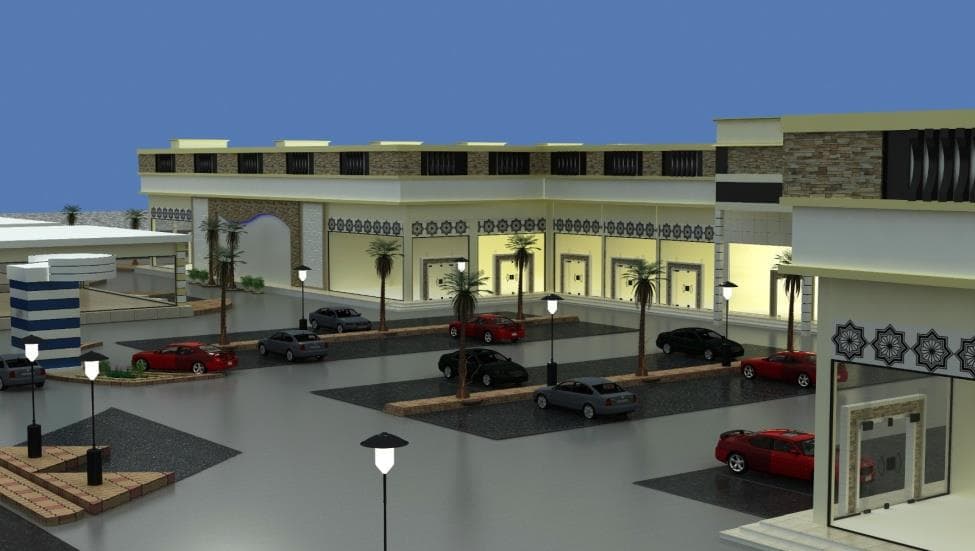New Market Complex In Al-Rass - Saudi Arabiya year 2012 — commercial project in Al Rass, Saudi Arabia